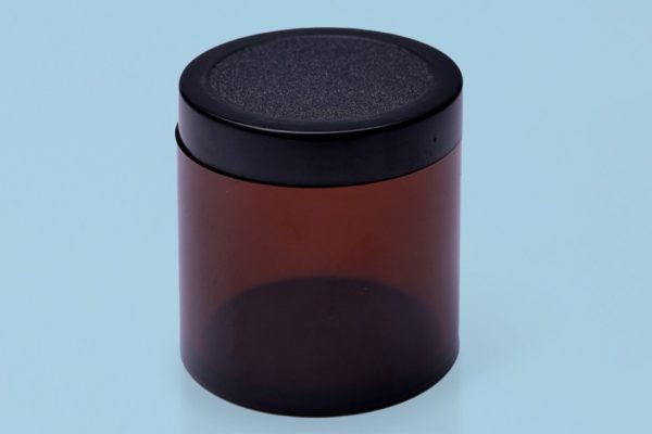 Amber Acrylic Jar