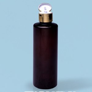 JLI Amber Bottle with Golden Cap