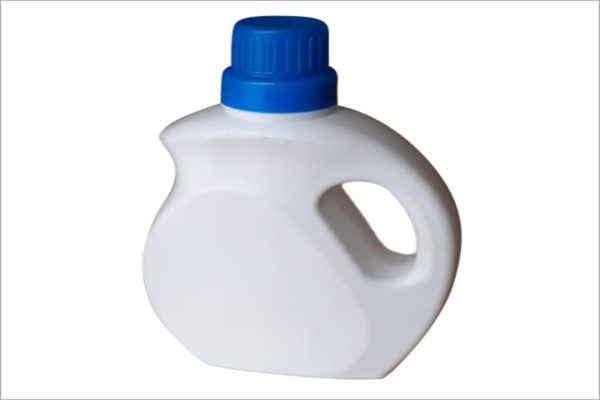 Liquid detergent bottle