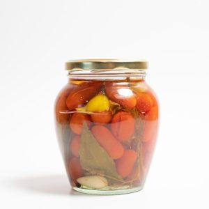 Pet jar apple shaped