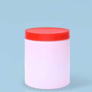 Pet jar milky white