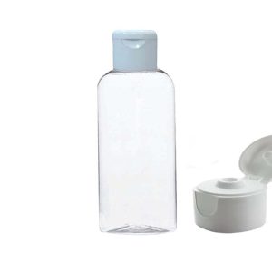 Round long bottle with  flip cap